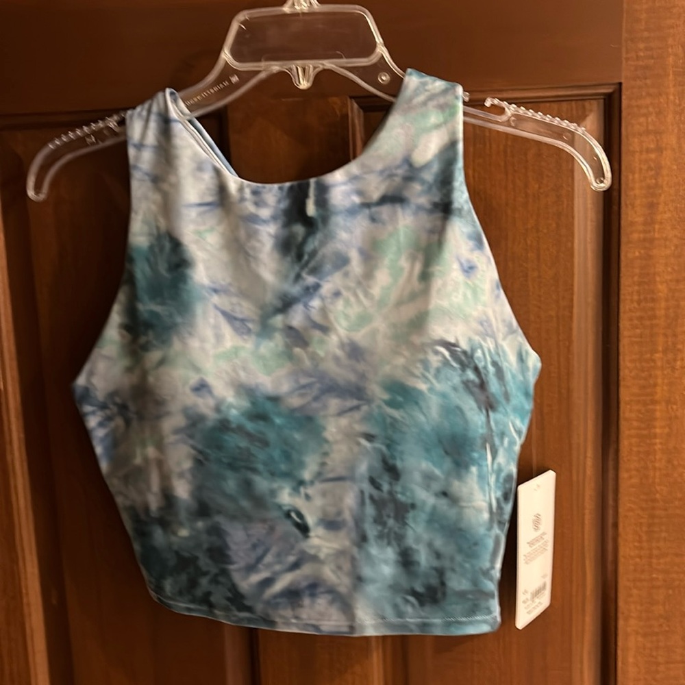Athleta Conscious Crop Printed D-DD+ - Picture 2 of 11